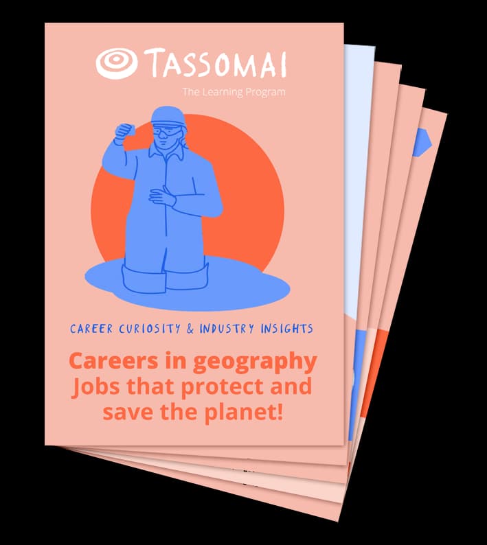 Careers in geography guide - cover image