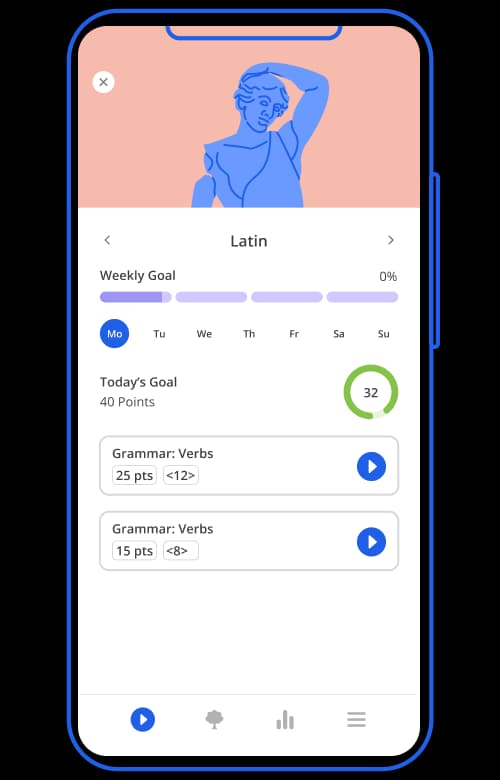 Tassomai Latin quiz questions