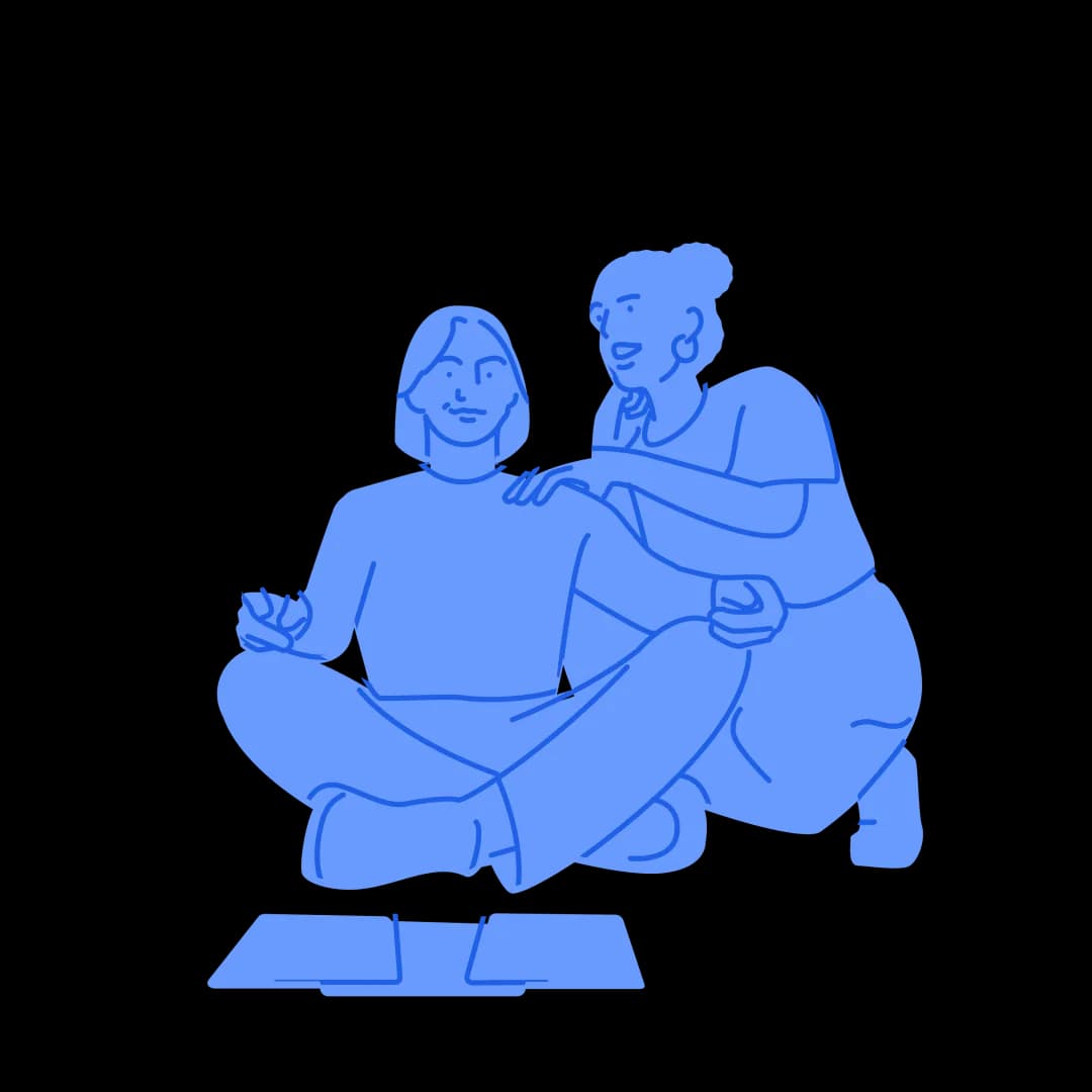 Illustration of a helping hand