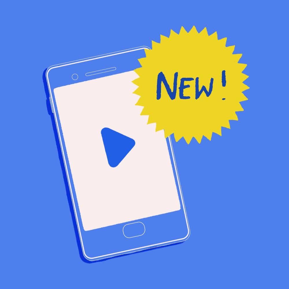 Tassomai videos playing on a mobile phone