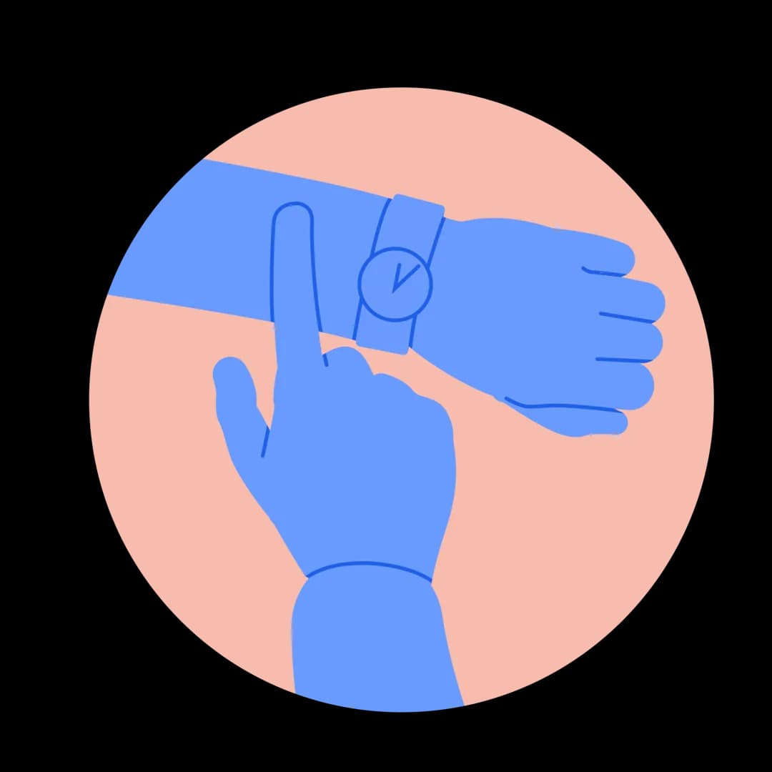 Illustration showing ten minutes of Tassomai practice