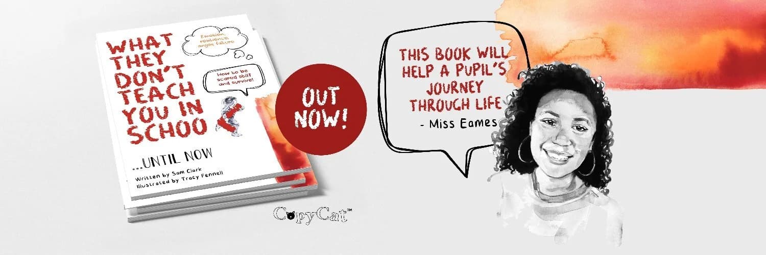 Sam Clark's book What They Don't Teach You in School, out now