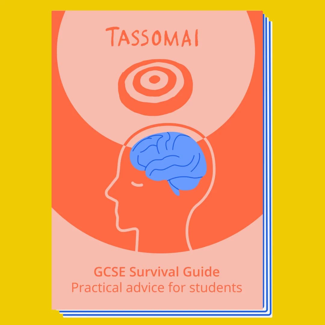 Cover of the Tassomai GCSE Survival Guide for students
