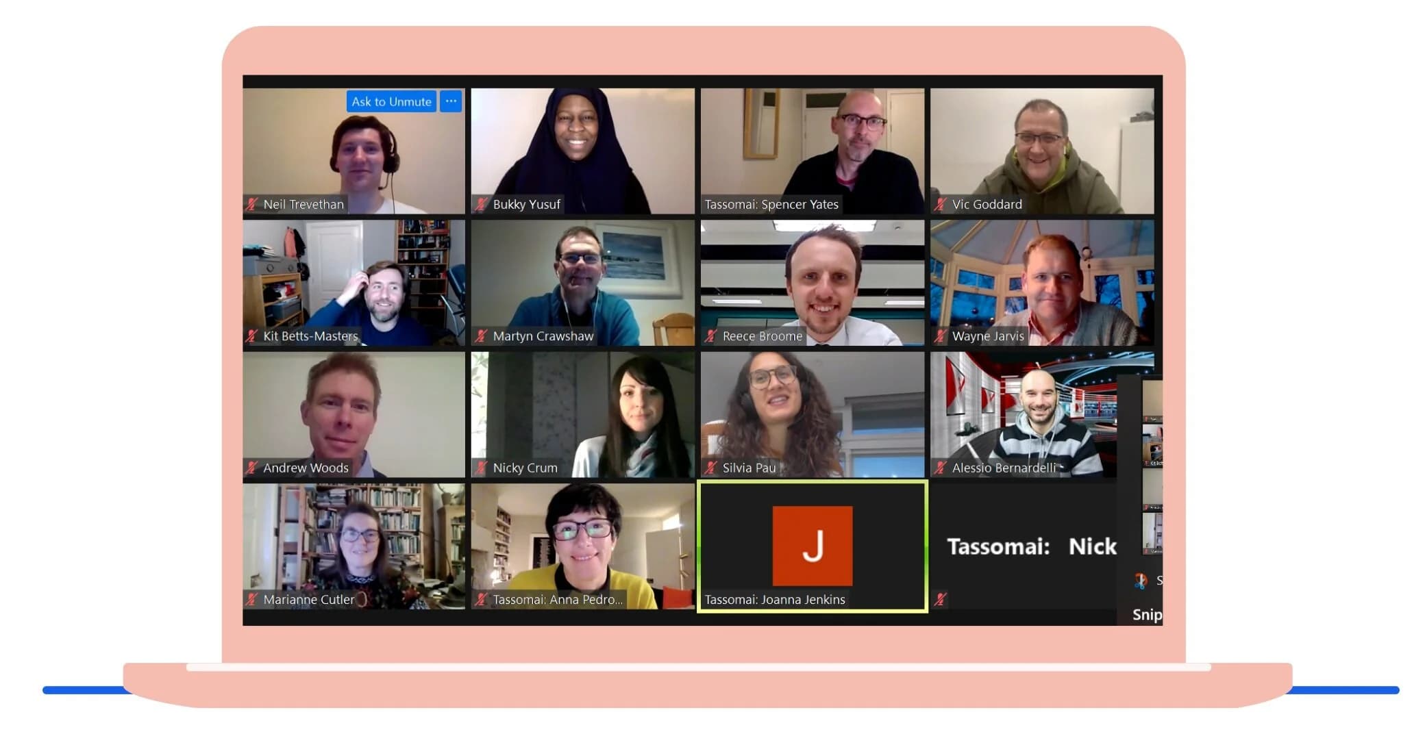 Tassomai’s round table participants