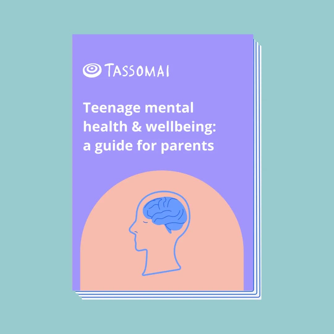 Teenage mental health guide cover