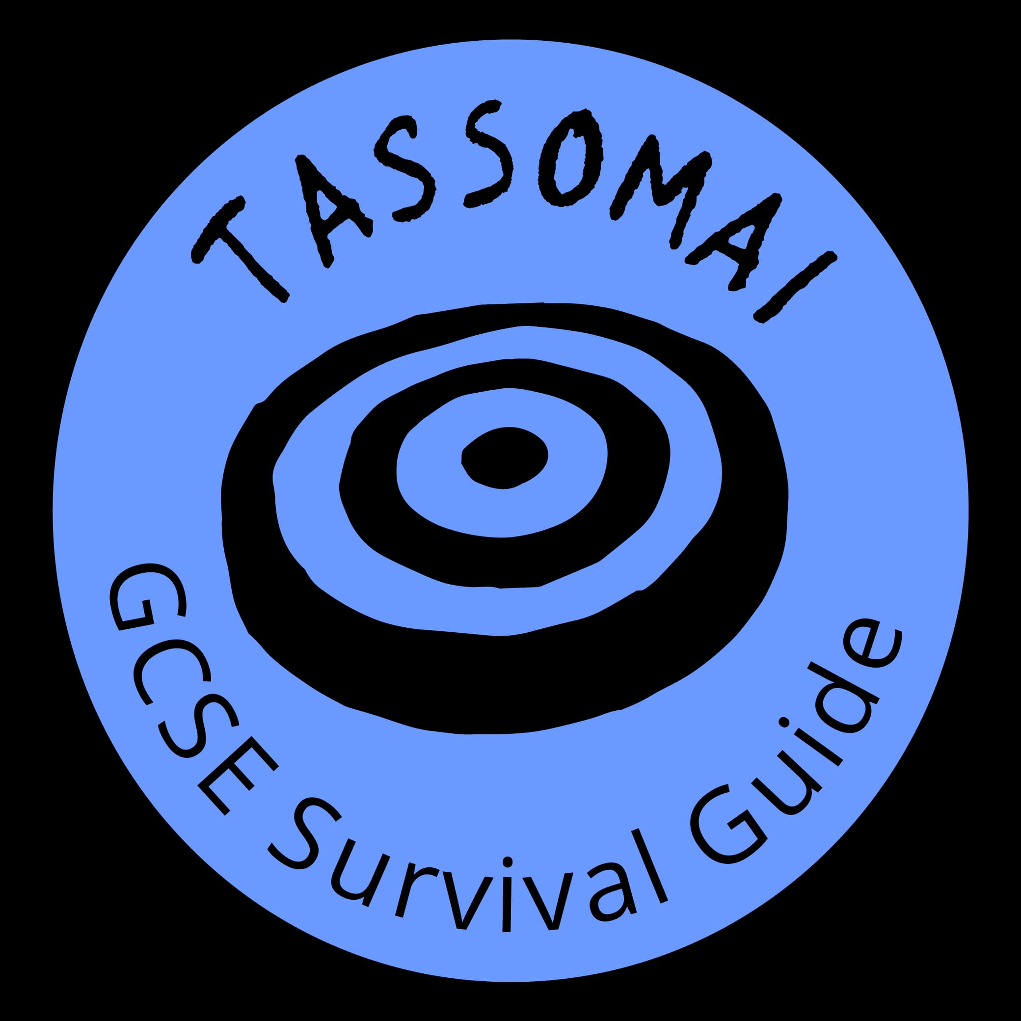 Blue GCSE Survival Guide stamp