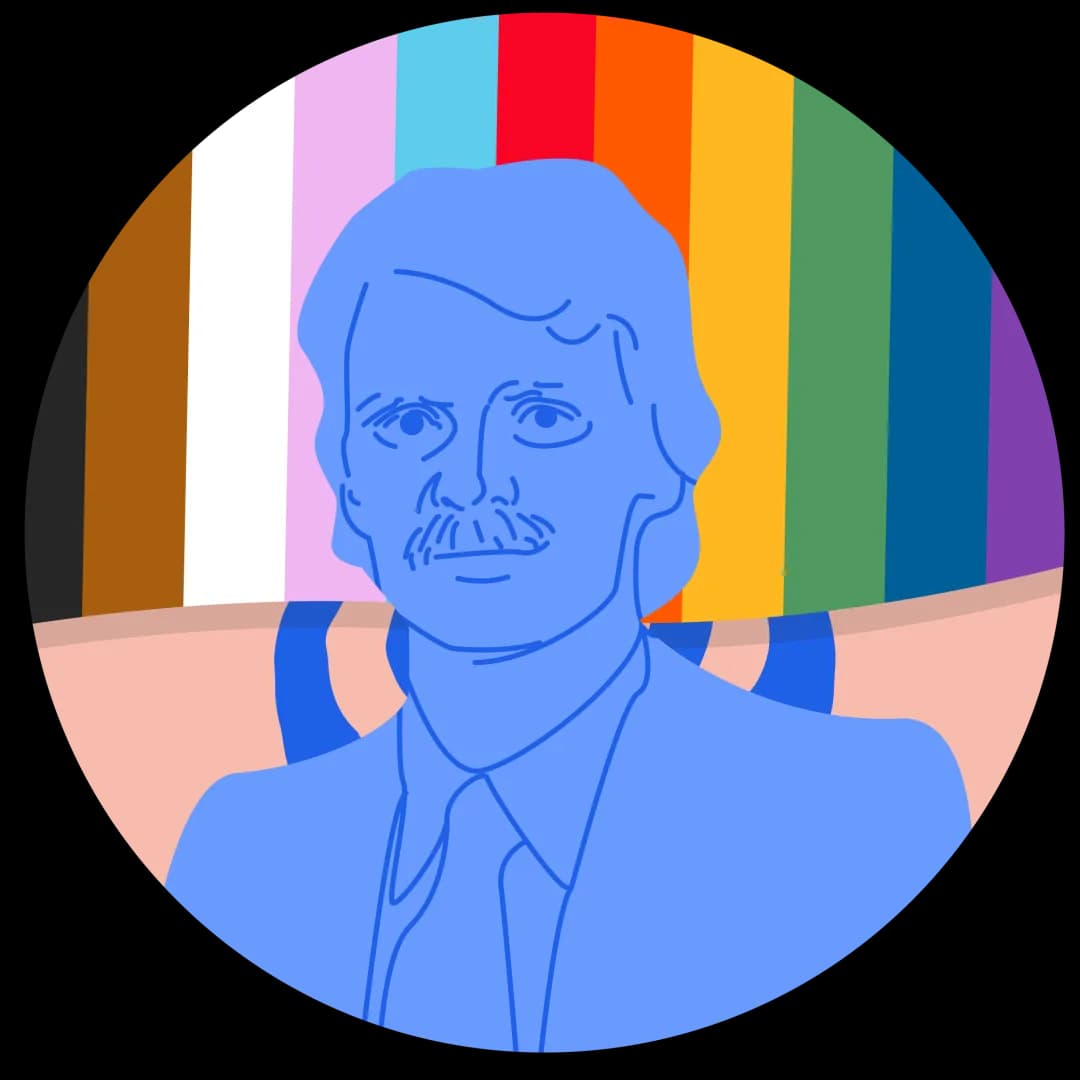 Portrait of Dr Bruce Voeller