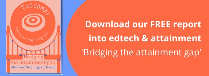 Edtech and the attainment gap report image