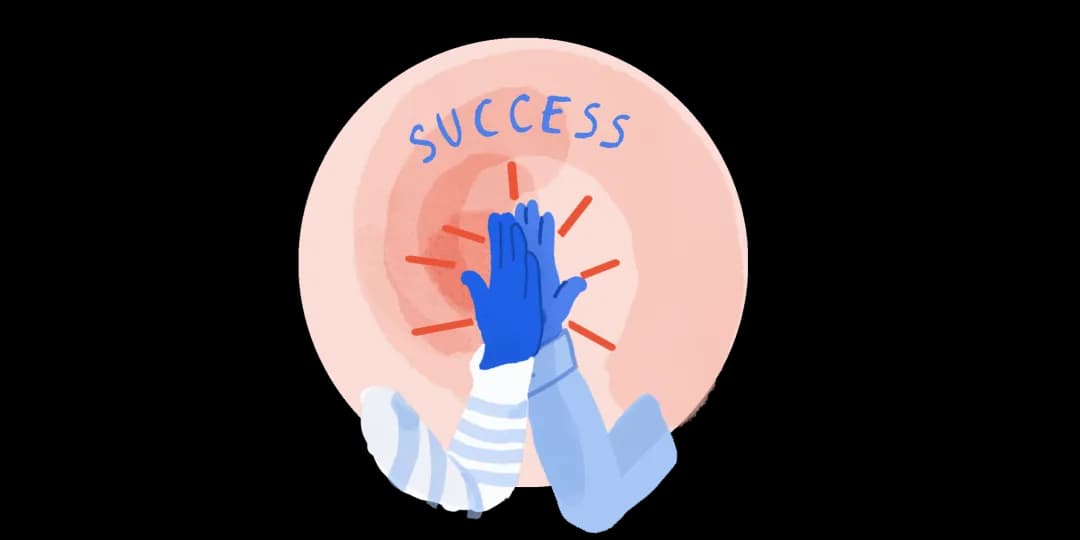 Students celebrating success with Tassomai