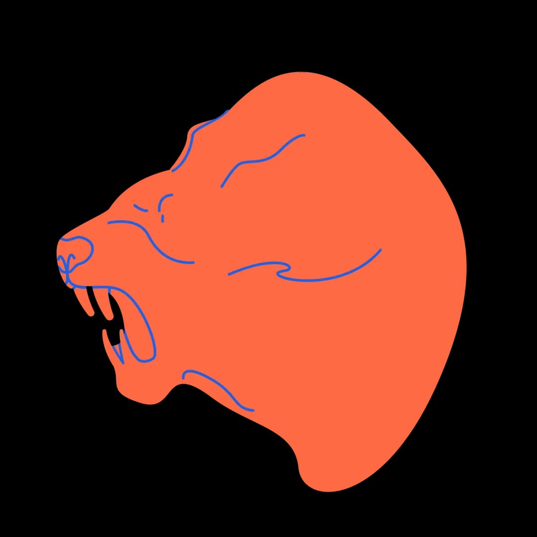 Illustration of a lion