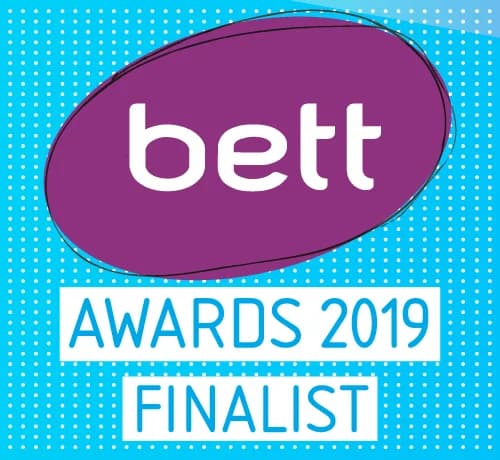 Bett Awards 2019 Finalist badge