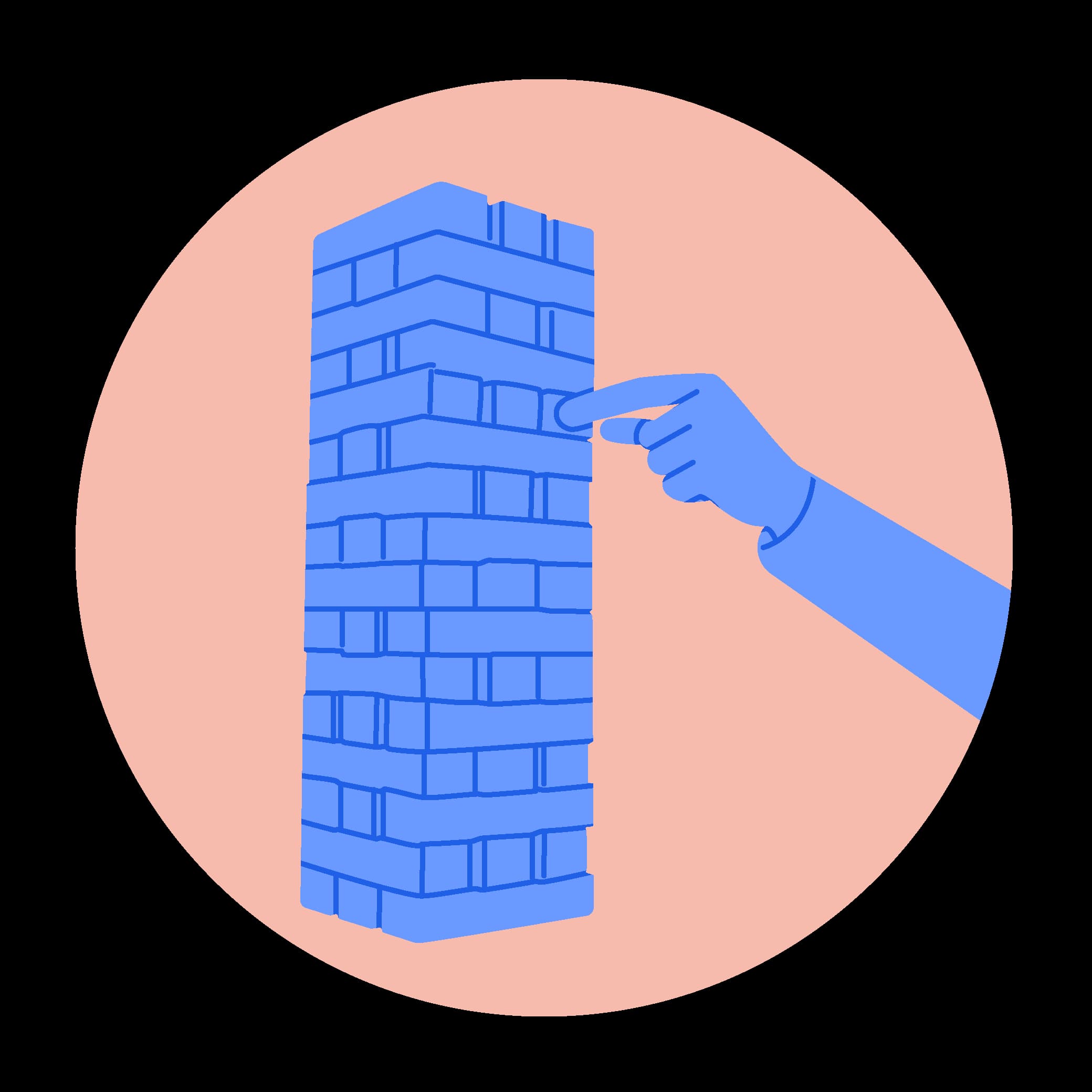Jenga tower