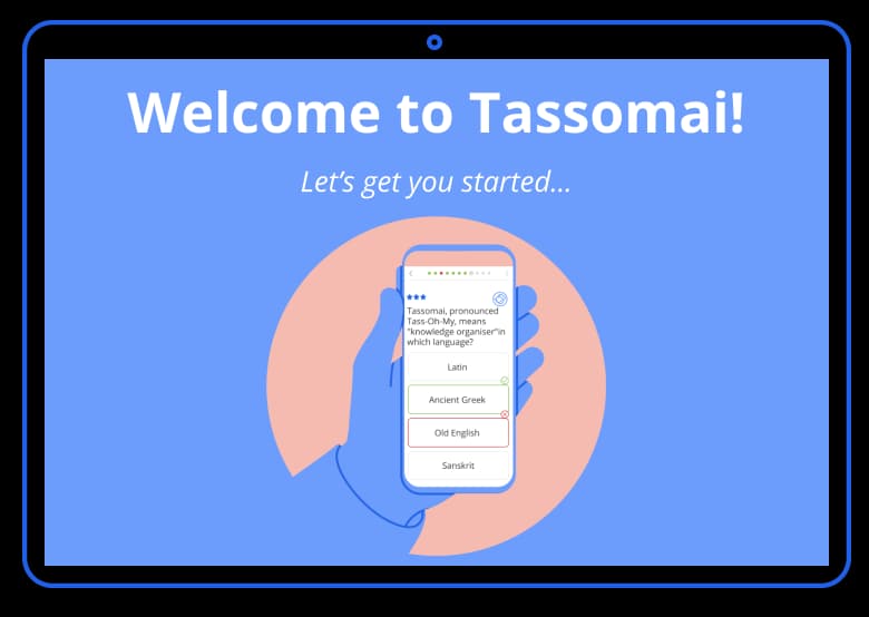 Tassomai launch presentation